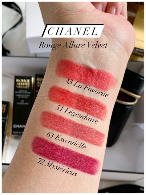 chanel rouge allure velvet 132|Chanel Rouge Allure shades.